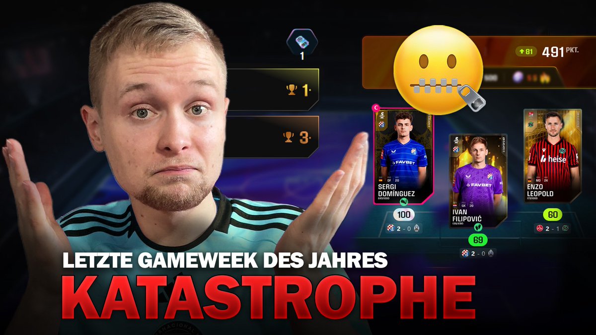 Meine letzte #sorare Gameweek lief super 😊😊👍👍👍
youtu.be/23cZibrO2AA?si…