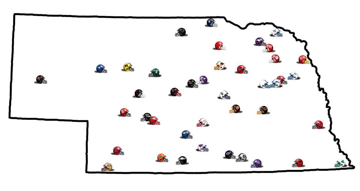 Nebraska High School Helmet Project tweet media