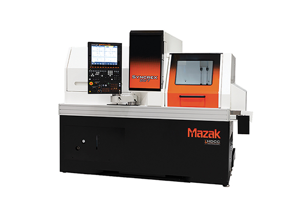 As part of its series of Swiss-type turning machines, <a href="/MazakCorp/">Mazak North America</a> offers the SYNCREX 20/7, which is particularly suited for processing small, precise parts. 
mazakusa.com
tinyurl.com/cfute5xz
#Mazak #7axis #Swisstypeturningmachine #SYNCREX #precisionparts #mfg