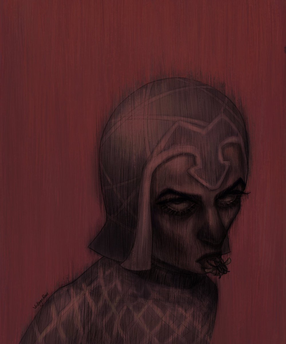 voltagebone's tweet image. The software I used and the art I made