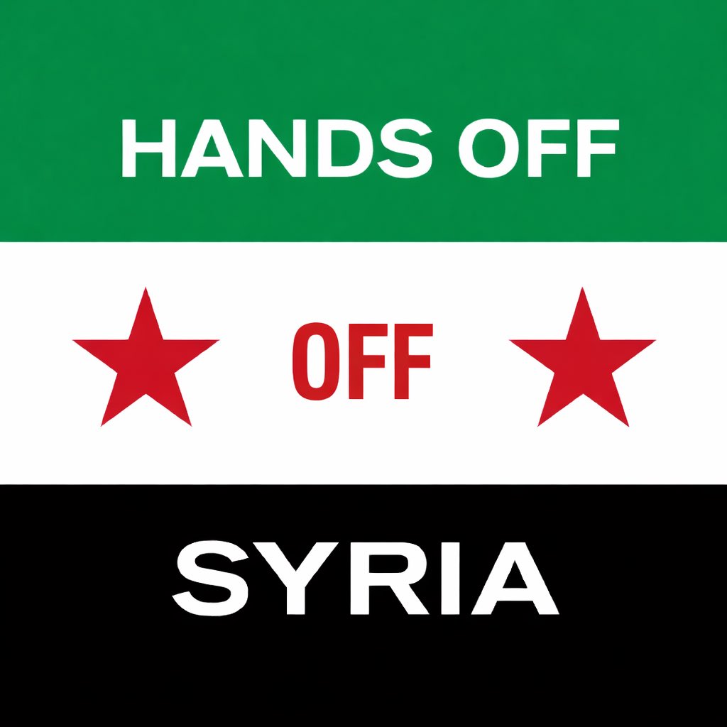 AlmaLouise43964's tweet photo. #Handsoffsyria https://t.co/tv5azu00Dk