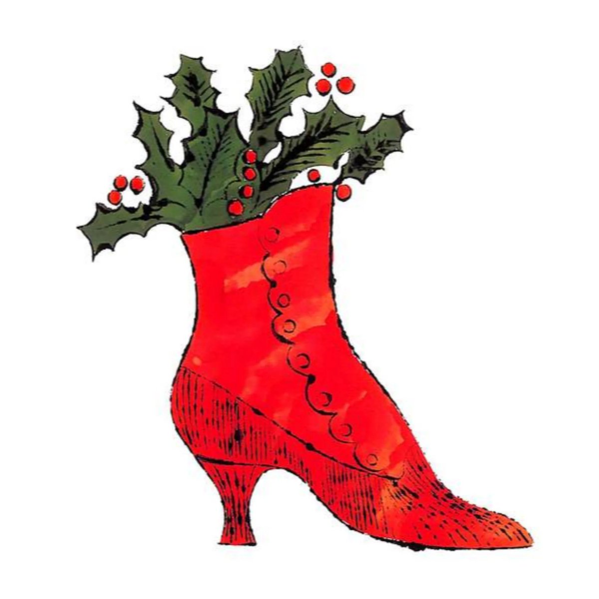 marysia_cc's tweet image. Andy Warhol
Christmas card