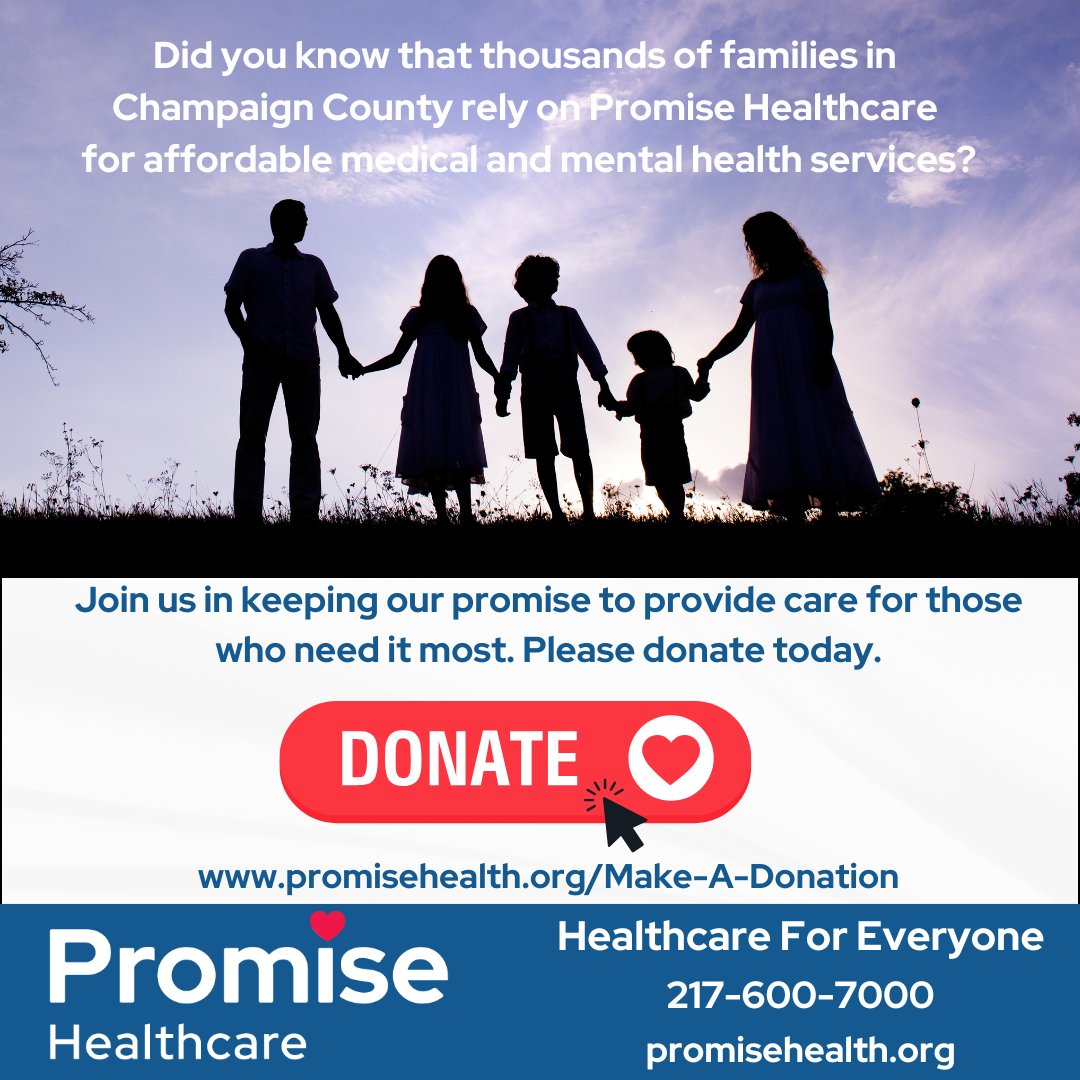 PromiseHealthCU's tweet image. Please consider donating to Promise Healthcare this holiday season.