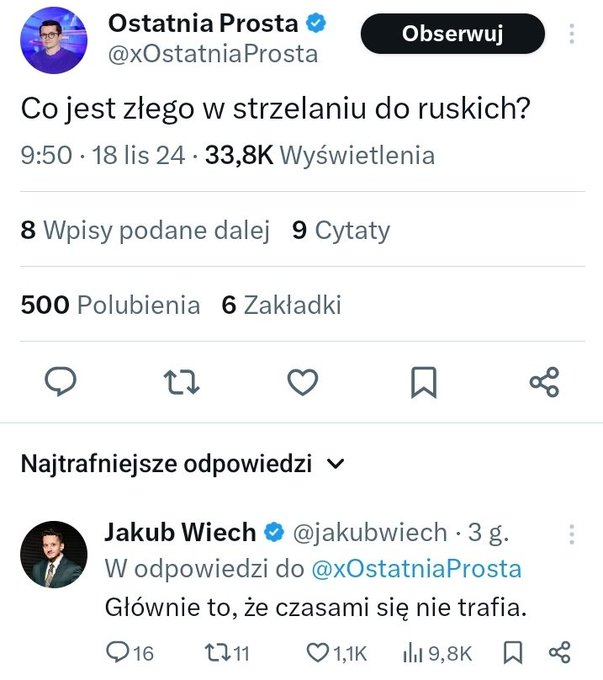 PojednaniePLRU's tweet image. "Nawoływanie do nienawiści na tle narodowościowym, etnicznym, rasowym lub wyznaniowym jest przestępstwem. Internet nie daje anonimowości. Każdy, kto łamie prawo w sieci, musi liczyć się z konsekwencjami swoich działań" powiedział @JacekDobrzynski

Czyli możemy spodziewać się…