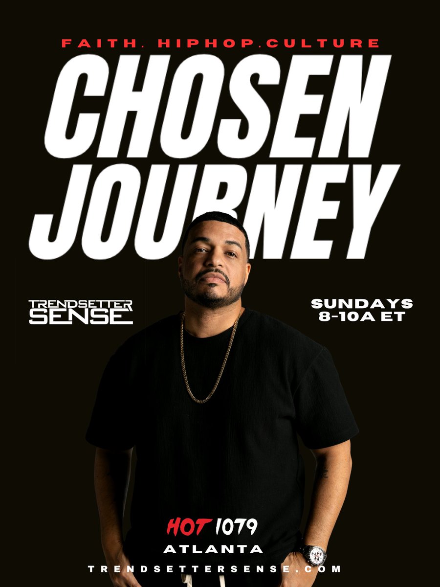 DJSENSE's tweet image. Chosen Journey Sundays