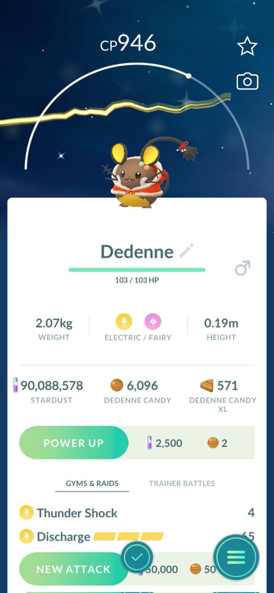 Let's Go Winter Part 2 Evt ✨️🤳👍 #PokemonGo #Dedenne #Shiny