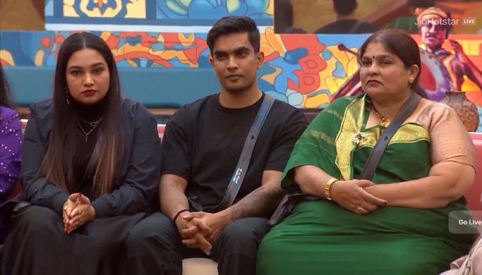 alpasankhyata's tweet image. Don't know if Gilli calls him Bhojanna or not. 

But from now on I call him Bhojanna for sure...

I kinda liked Bhojanna's family 😊 Hope he stays a bit longer in the house 
#BBK12