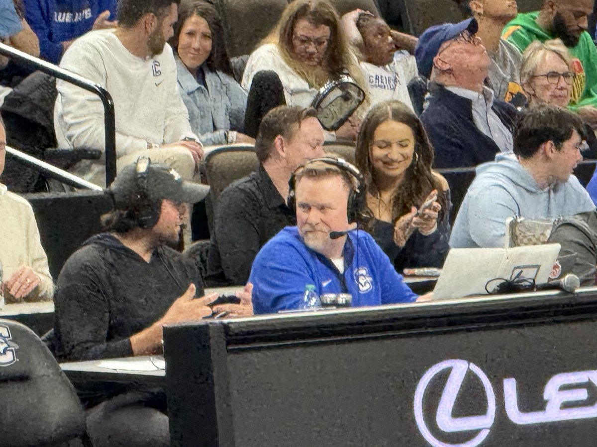 dnodgaard's tweet image. ⁦@USC1620⁩   ⁦@JohnBishop71⁩  Serious question, whenever I go to a Creighton game, I never see John leave his post. So either John isn’t properly hydrated or he has a strong bladder?  Remember you said there are no dumb questions