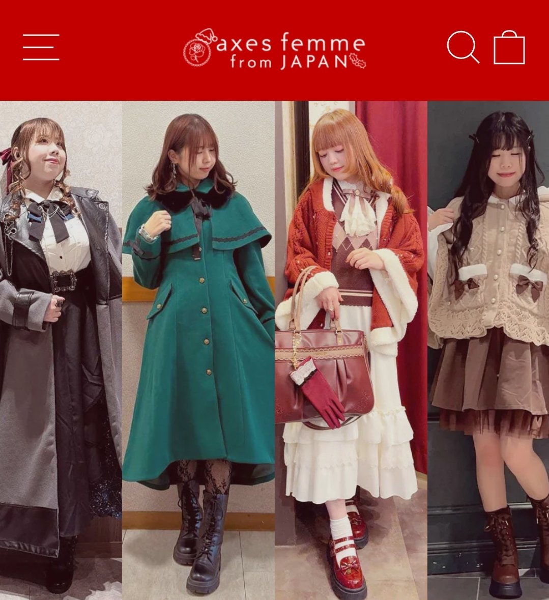 Itscakejumper's tweet photo. I think you might be looking for something like what Axes Femme or Emily Temple Cute make! They make lolita pieces but also more casual stuff

As far as keywords for searching elsewhere you could look for stuff like "casual lolita", "otome kei", even "natural kei"! 

A few people have recommended Lacemarket already for second hand, but I'll also throw in a vote for keimarket which I feel might have more of this specific style! I'd recommend an adblocker as there's a temporary fullscreen ad issue (they're working on it!) https://t.co/oFfrxejxtU

Also I know I'm just a stranger on the internet but if you want more help or advice I've been wearing lolita for like idk 15 years so I have a passing knowledge of lots of other styles around it and would love to help ya!
