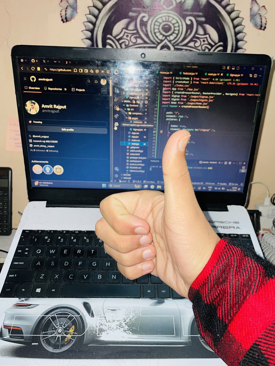 amrit_xrajput's tweet image. Day 84 of #winterarc

DSA:- 

      - Assign cookies ✅
      - Fractional knapsack ✅
      - Min no. of coins ✅
      - Lemonade change ✅

DEV:-

     - Build todo web application using react implemented routing connect to backend⚡️

#WebDev #LearningInPublic
