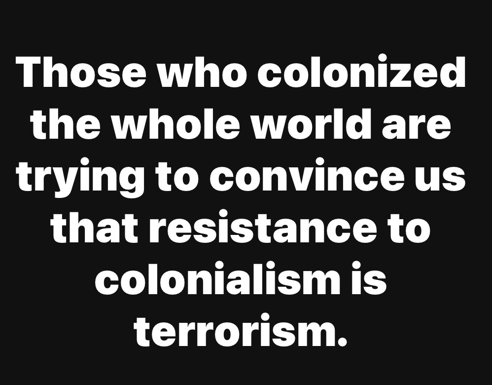 We don’t call ourselves Third Worldists because we passively accept our people’s position under capitalism-imperialism but because we know this is real condition imposed on us and our homelands.

We did not divide the world up, nor do we promote its division; we promote the unity
