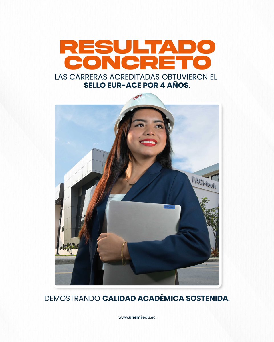 Las carreras de Ingeniería de la Universidad Estatal de Milagro obtuvieron la acreditación internacional EUR-ACE…