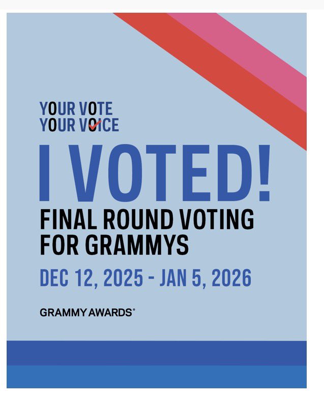 pranakishore's tweet photo. The GRAMMY is music’s only peer-voted award, chosen by creators like us: artists, songwriters, producers, engineers, musicians, and composers.
🎶Best wishes to Nominees 
#GRAMMYS 
#recordingacademy https://t.co/lvnkapvptu