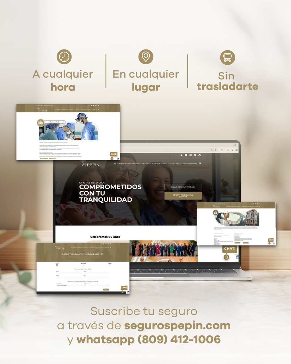 segurospepin's tweet photo. Sin importar la hora ni el lugar donde te encuentres, puedes cotizar, suscribir y pagar tu póliza de manera rápida y sencilla.

#SegurosPepín #CanalesDigitales #NavidadSegura #SeguridadVial #PaqueAprenda https://t.co/YirohCwwy8