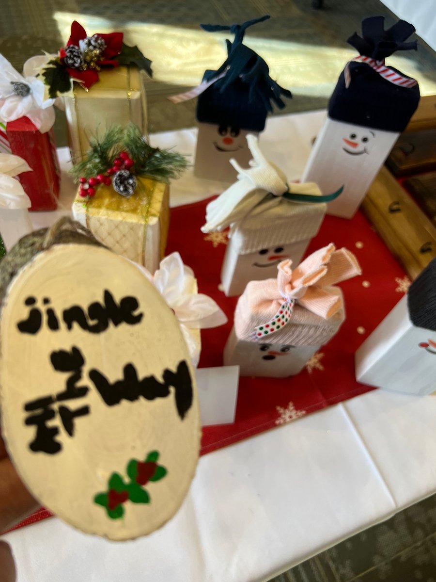 Our Monroe Campus hosted a craft sale of goods made by youth and staff at Hillside's Snell Farm Campus. From knickknacks to charcuterie boards &amp; sweet treats, these items showed off the skills learned by youth as part of their therapeutic treatment. Great work!