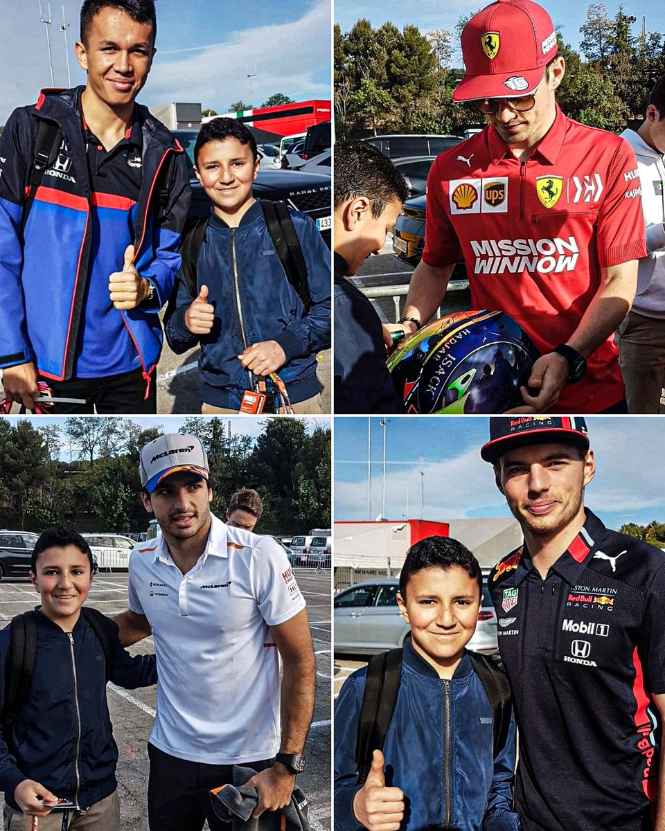 When Isack Hadjar met all these F1 drivers in 2019 🥹

Now he's racing alongside them (via isackhadjar/ig)