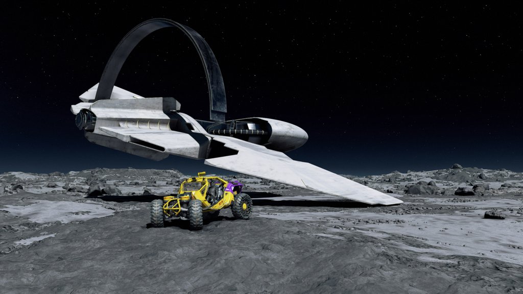 Starting Starfield iteration 17 by patiently waiting for a Spacer to happen along and donate their ship to my cause.