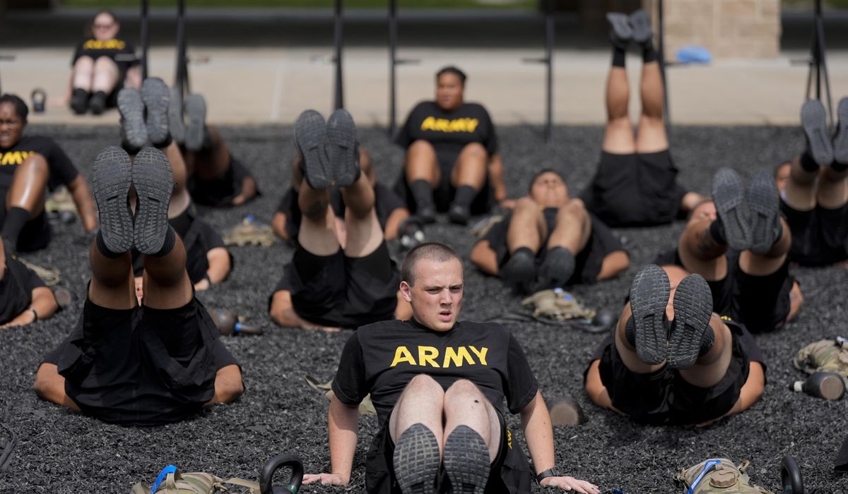 WashTimes's tweet image. Military hits best recruiting numbers in 15 years, Pentagon says

trib.al/Du6DtG3