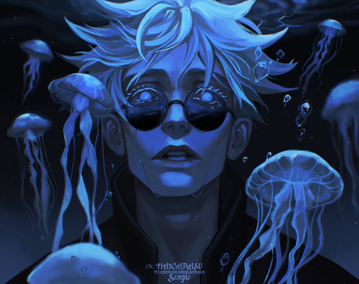 ❝ But no matter how many allies you have around you. When you die, you'll be alone. ❞

– Satoru Gojo

New art is here! 🫧 #jjk #jujutsukaisen  #satorugojo #digitalart #gojofanart