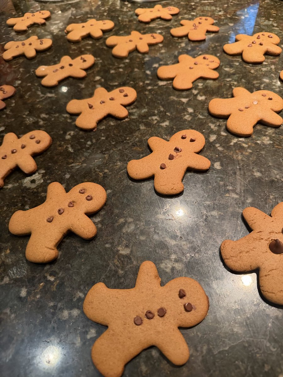 In this household we use chocolate chips instead of gumdrops for buttons.

First time making these, and I managed to make them just as good as my grandmother’s!