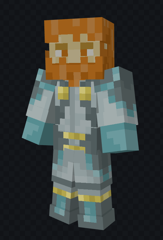 skybot437's tweet image. Aldous texture update.
Old --&amp;gt; New
A bit more saturated and contrasty, and the hair/eyes are a bit closer to his in-game sprite colors now.
#Spectrobes