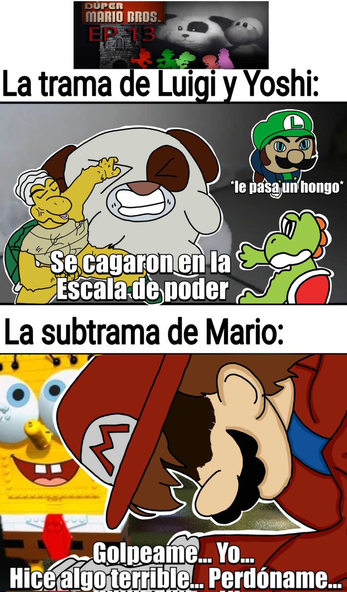 Duper Mario Bros Out of context tweet media