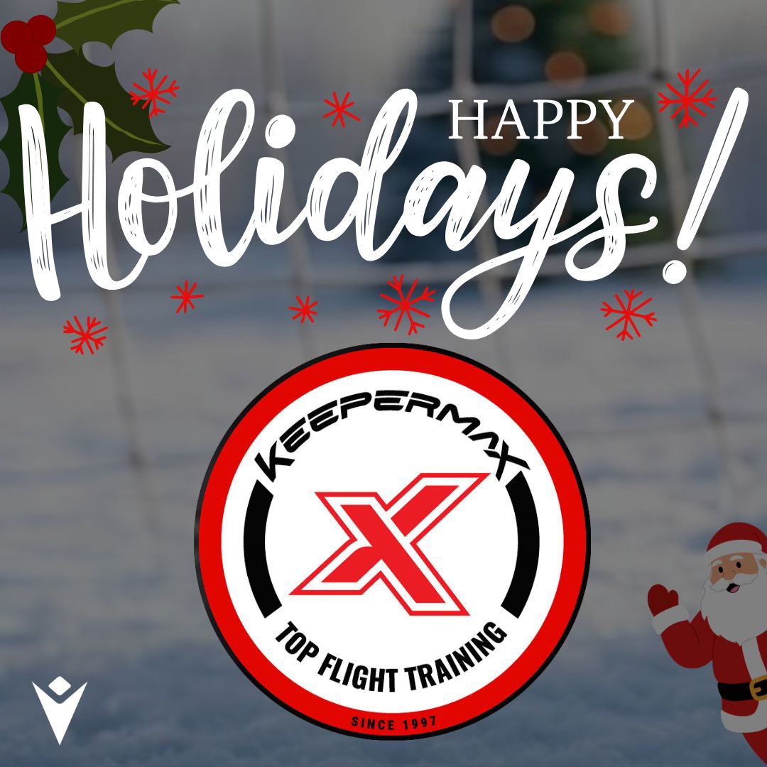 keepermaxct's tweet image. Happy Holidays from our Keepermax Family 
🎄🎅🎁❄️ 🕎

Wishing all our keepers, families, coaches, and supporters a season filled with joy, health, and special moments with loved ones. Thank you for being part of our journey. 🧤⚽️

#keepermaxgoalkeeperacademy