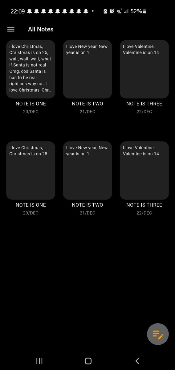 studylinkgo's tweet photo. Haven't posted for few days, cos of nepa and Christmas prep. I am trying to clone Samsung notes app. What do you guys think?#Flutter #FlutterDev #BuildInPublic #IndieDev #FlutterCommunity #AppDevelopment #ProductivityTools https://t.co/jR0jSH4Tbz