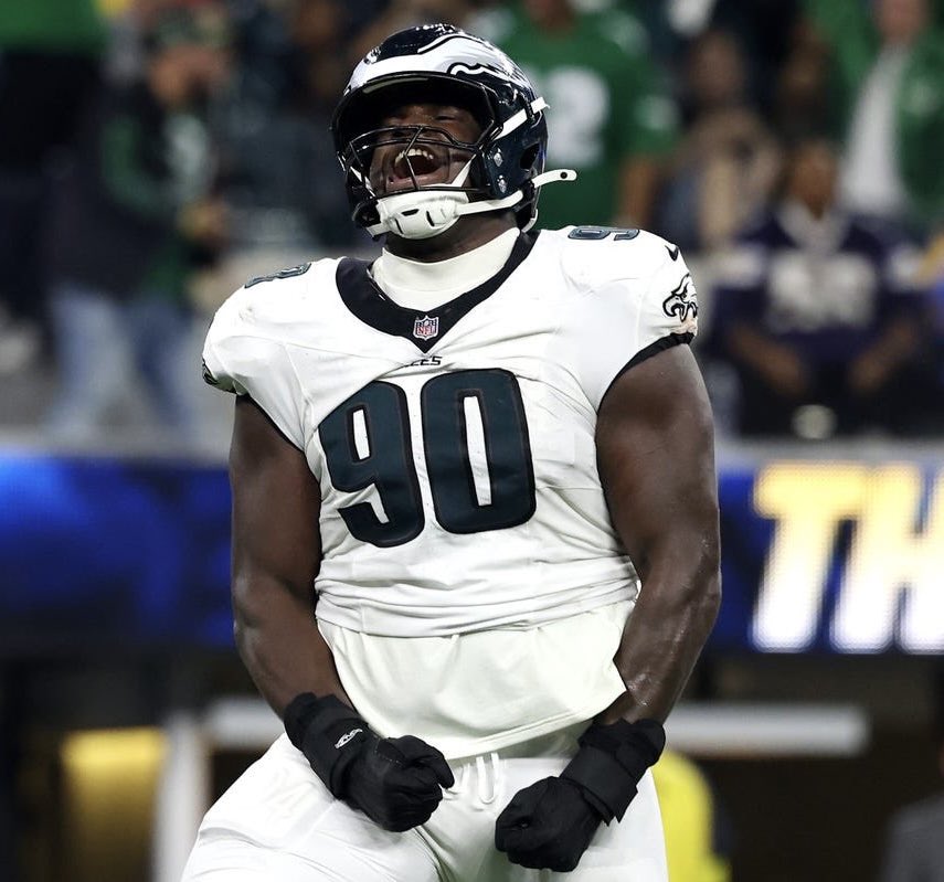 JClarkNBCS's tweet image. Eagles defensive coordinator Vic Fangio says Jordan Davis should’ve been named to the Pro Bowl 

“He should have, for sure. I think they need to form a committee for the Pro Bowl, get a couple retired coaches, couple retired personnel guys, couple retired players that will take…