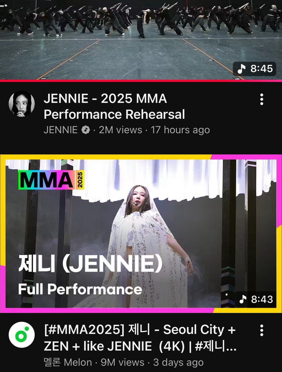 idolrby's tweet image. the way everybody gaf when jennie does something