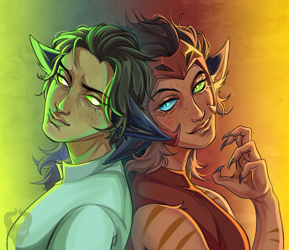 Hey, Adora~ 👹

I'd appreciate your support!

Telegram channel: <a href="/obitelzla666/">Евгений Бедило</a> 

#fanart #catradora #digitalart