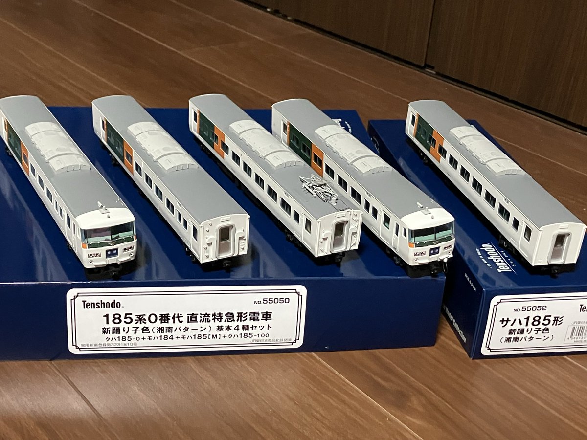 螢雪楼　結灯@ハムちゃん法典 今年の振り返り2月 天ぷら🍤185系付属編成増備と依頼案件でTOMIXのE231