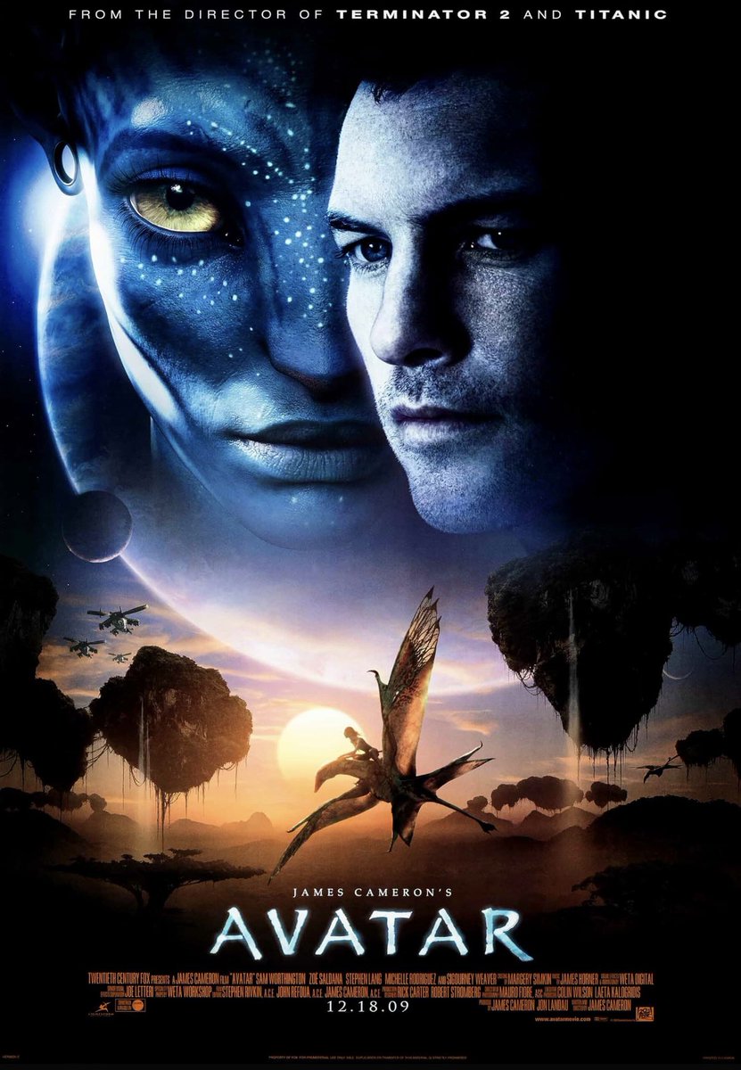 REWATCH-#Avatar. The FX are still great but you can tell they’re 16yrs old compared to modern standards. Shows how quickly things advance. I never understand the hate for this extremely intelligent and engaging film. I think it’s astonishingly excellent.