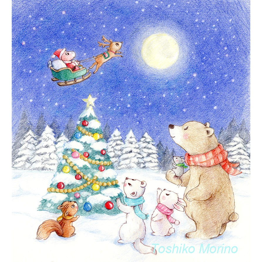 toko_morino's tweet image. Merry Christmas
（過去作品ですが･･･）
素敵なクリスマスをお過ごしください