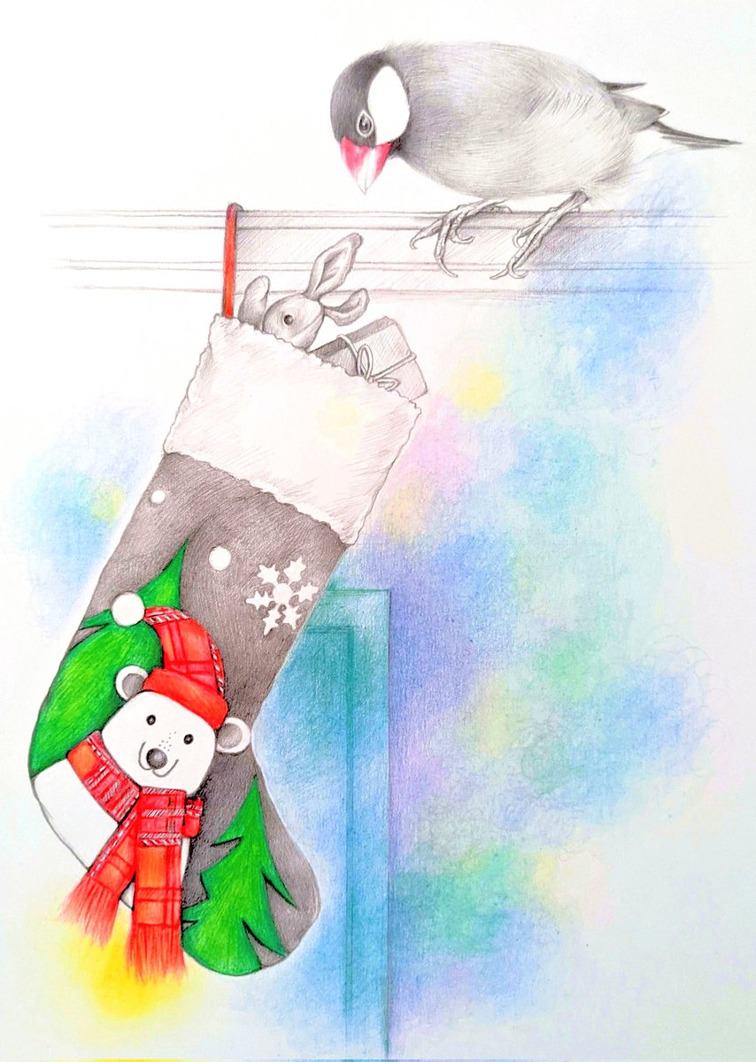 ◇聖なる翠◇手描きイラスト ◇聖なる翠◇手描きイラスト