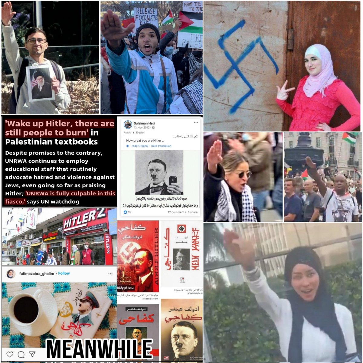 “If you are pro-Israel today, you’d have been pro-Nazi Germany in the 1930s!”

Said by the people who actually support Nazis, Hitler, and the German Nazi rule — both in the 1930s AND today.

Nazi inversion isn’t an argument. It’s a self-report.