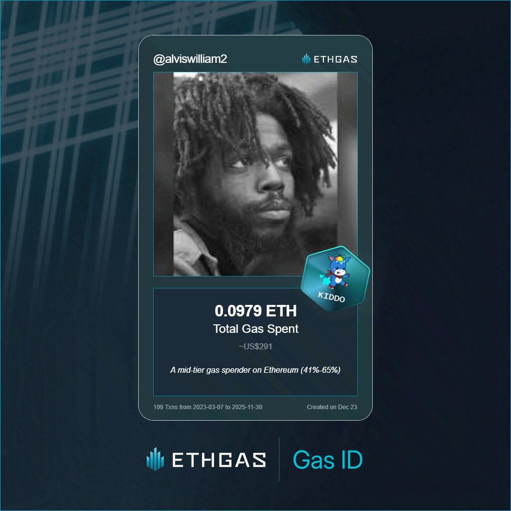 alvis william | ETHGas ⛽ tweet media