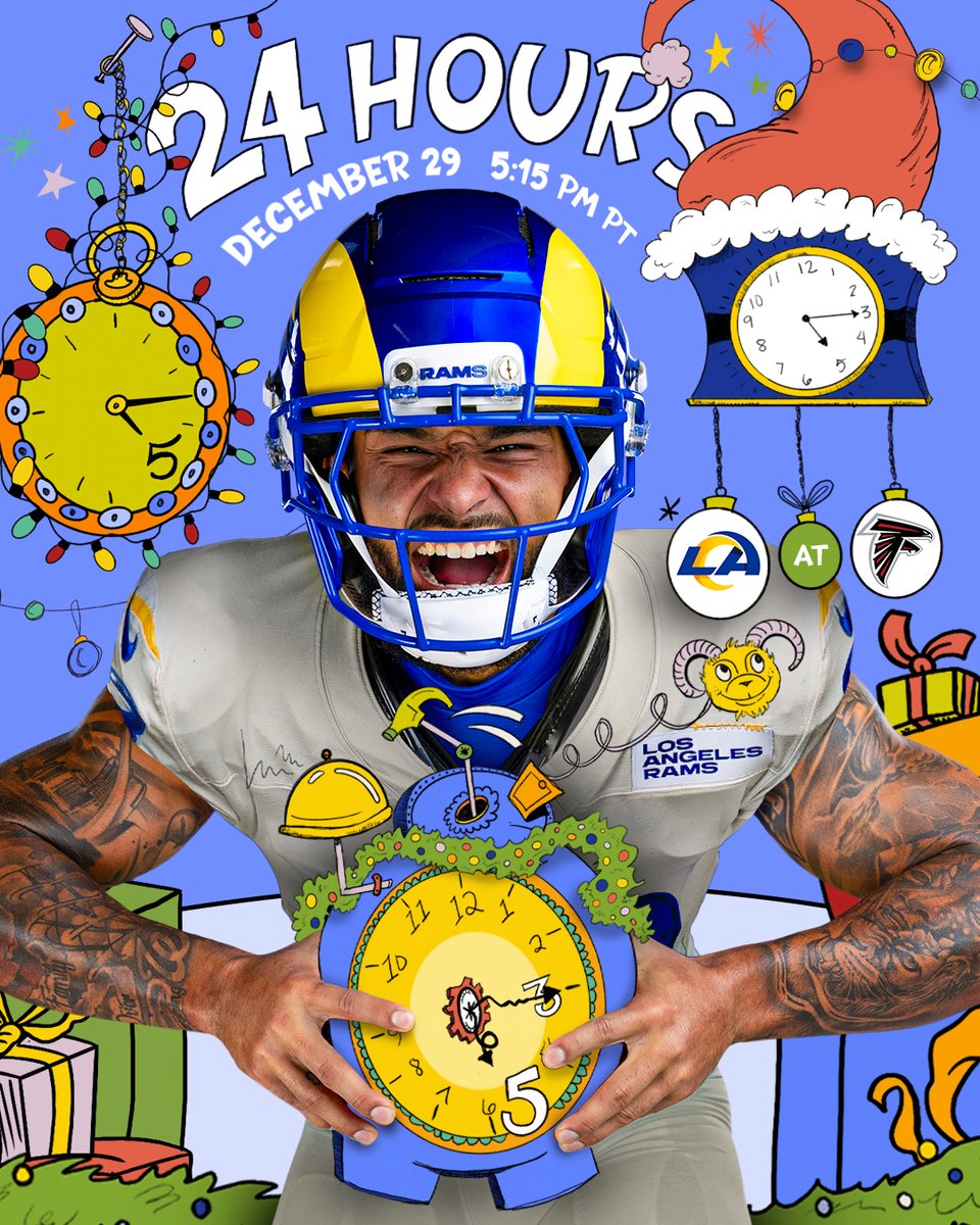 RamsNFL's tweet image. 5:15 PM: Watch Rams football.