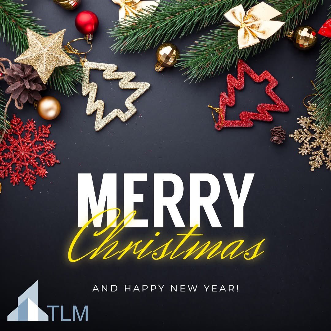 From all of us at TLM Group, we hope you have a wonderful holiday season and a healthy and happy New Year!

#tlmgroup #happyholidays #merrychristmas #happynewyear #datacenter #ownersrepresentative #projectmanagement #engineering #missioncritical #construction
