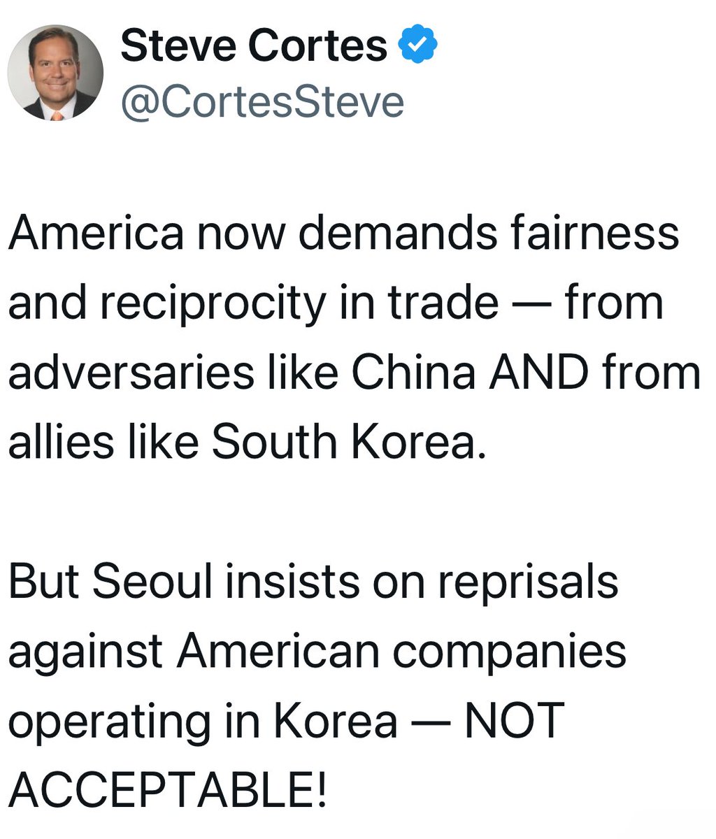 LibertyCappy's tweet image. I love South Korea. South Korea has been one of our greatest allies.

So it really disappoints me how they have been going after America, who actively trades with them and protects them from their enemies.

Why are Korean regulators constantly raiding American company offices and…
