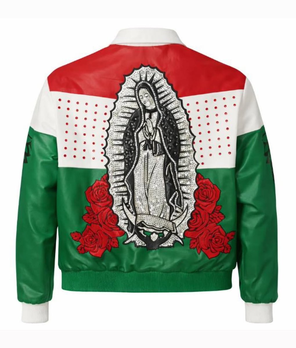 JustFreshKicks's tweet image. J Balvin's custom "Mexico" Jacket goes hard 😮‍💨🇲🇽