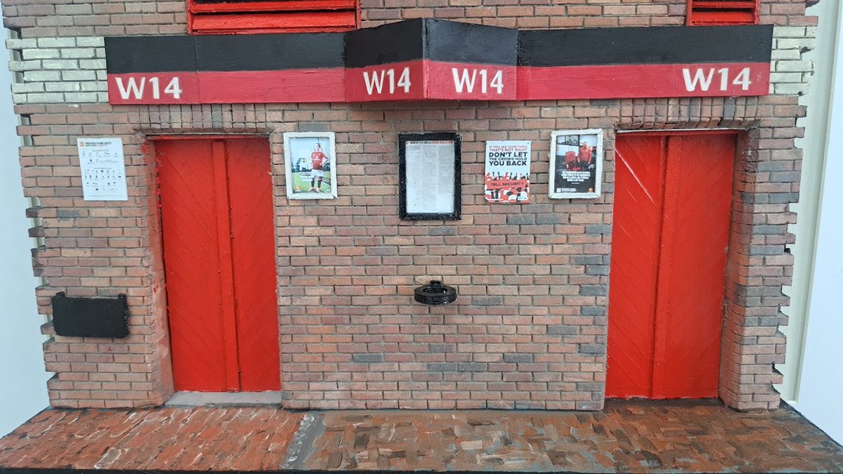 modelturnstiles's tweet image. To Utd fans - An apology.  I have been inundated with making the Christmas MODEL orders of  Old Trafford for requests on Modelturnstiles.com and haven't been able to run the GIVEAWAY competition  before Christmas. I will be running it in January and that's a promise.