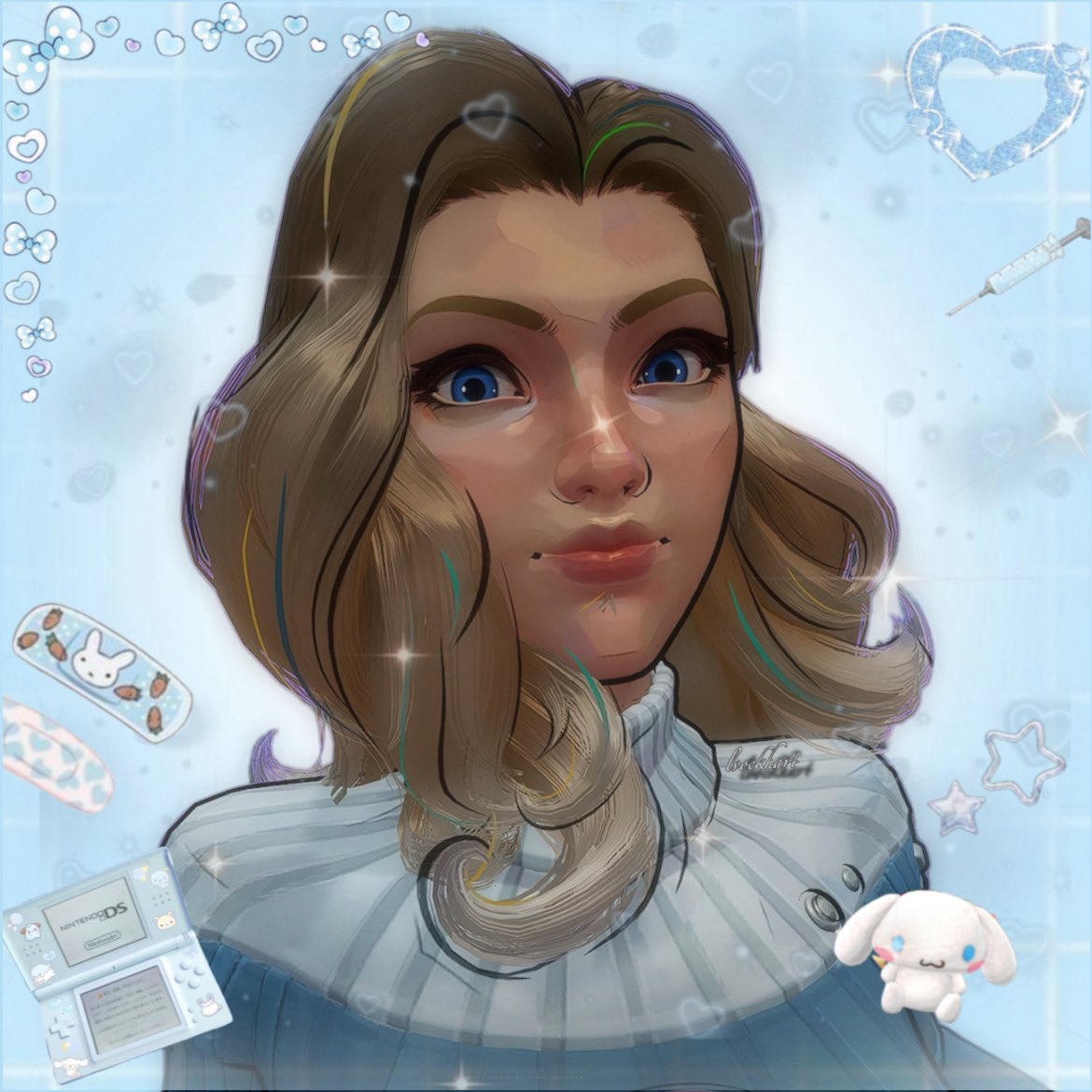 lvockhart's tweet image. “what am i, invisible?” ♡