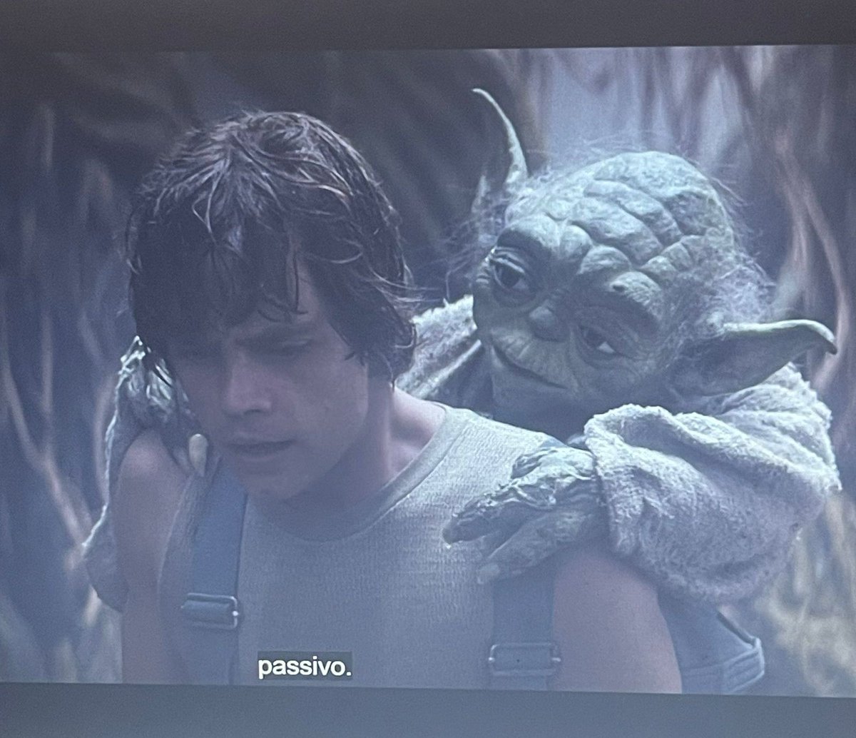 Mestre Yoda quer nos dizer alguma coisa??