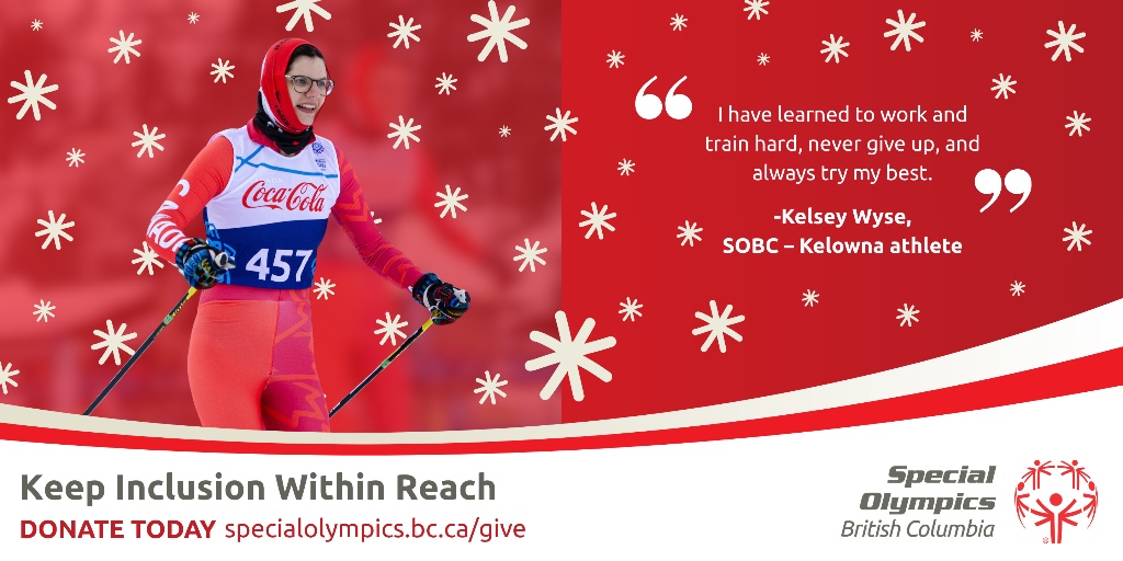 Looking for a meaningful holiday gift? ☃️

Donate to SOBC in a loved one’s name with a festive e-card! 🎁 

Your support will be doubled thanks to a generous $50,000 matching gift from the Ron and Alma Jones Foundation!

Keep inclusion within reach: specialolympics.bc.ca/give