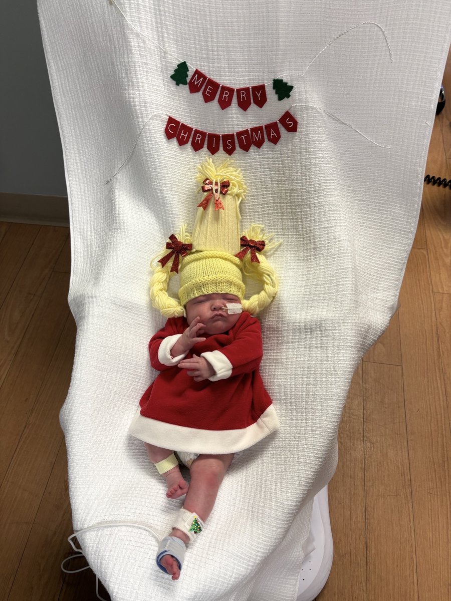 Tiny outfits. Big holiday cheer. Our NICU babies are celebrating the season in the sweetest way.