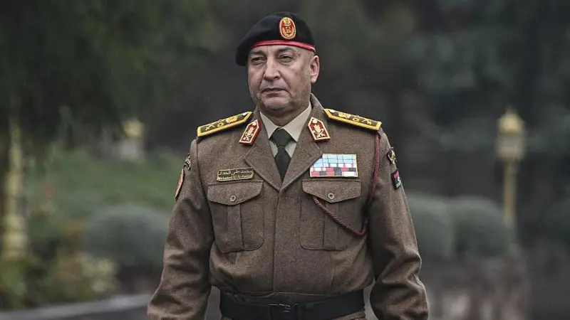 aviationbrk's tweet photo. The Libyan army chief has been killed in an air crash in Turkey, Libya's prime minister has said.

Gen Mohammed Ali Ahmed al-Haddad and four others were on board a Falcon 50 aircraft flying out of the Turkish capital, Ankara, on Tuesday evening.

In a post on X, Turkish Interior Minister Ali Yerlikaya said signal with the business jet was lost at 20:52 local time (17:52 GMT) - about 42 minutes after it took off from Ankara's airport.

The Tripoli-bound jet had issued an emergency landing request before contact was lost. The aircraft's wreckage was later found south-west of Ankara, and an investigation is now under way into what caused the crash.