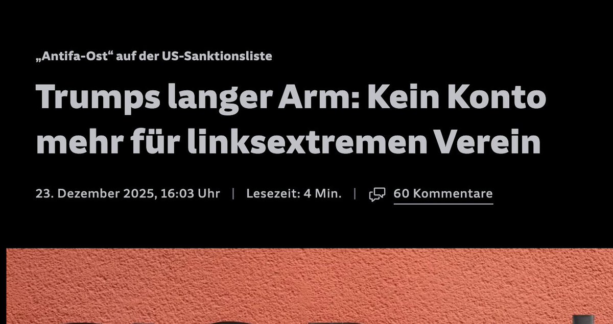 Martin_Sellner's tweet image. Ihr miesen Heuchler.
Ich habe 115 Koten verloren/verweigert bekommen.

"Heute trifft es unseren Verein – doch wer steht morgen im Visier, wenn dieser Trend ungebremst weitergeht?“, sagt Hartmut Brückner vom Bundesvorstand der Roten Hilfe."