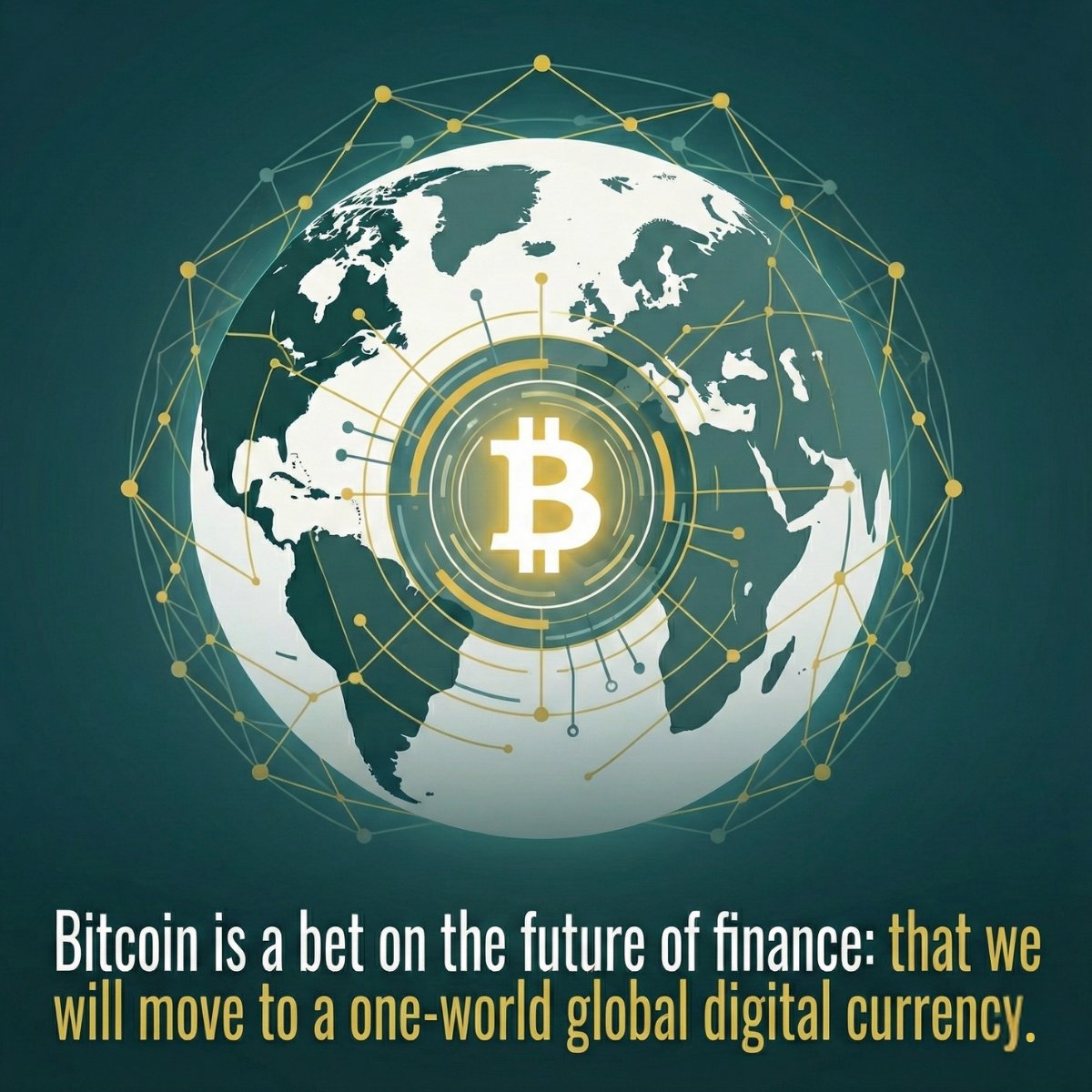 Bitcoin is a bet on the future of finance: that we will move to a one-world  global digital currency. Read the manifesto: https://t.co/S7ofZzenhh  #CryptoInvesting #Bitcoin #DigitalAssets #IntelligentInvesting  #FinancialLiteracy