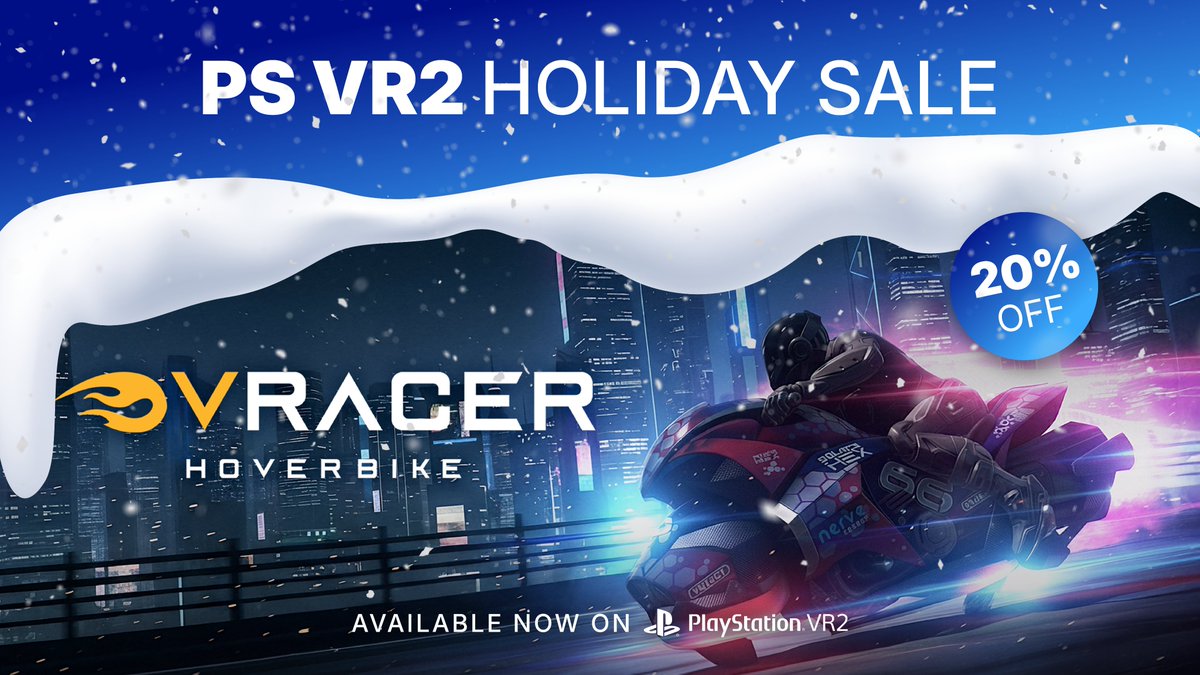 VRacer Hoverbike tweet media